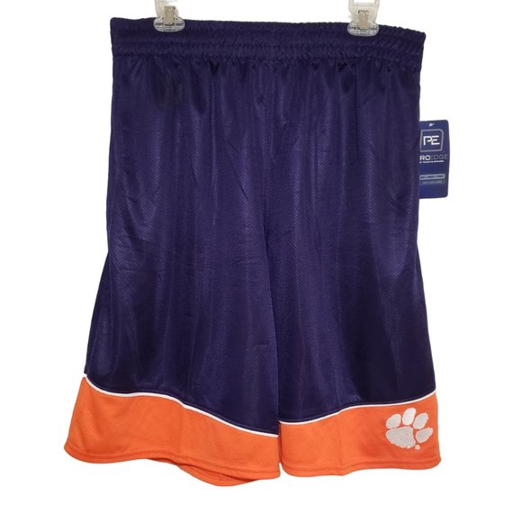 VTG PROEDGE by Knights Apparel (Sears) Men's L Clemson Basketball Shorts NWT - Picture 1 of 7